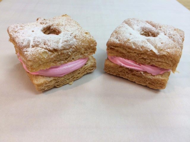 Raspberry Cream Crownut Raspberry Cream Crownut